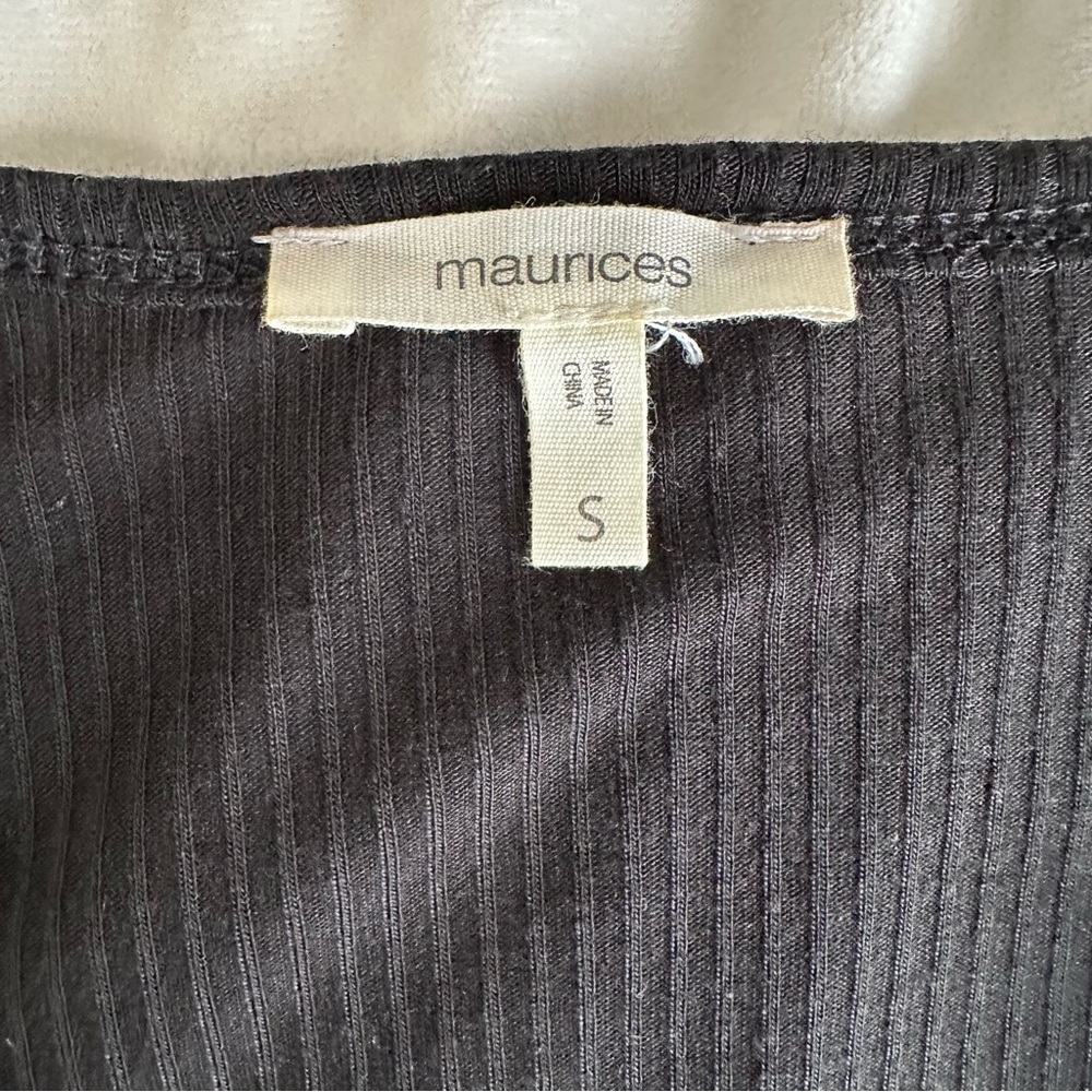 Maurices Ribbed Cardigan Sweater - Picture 2 of 3